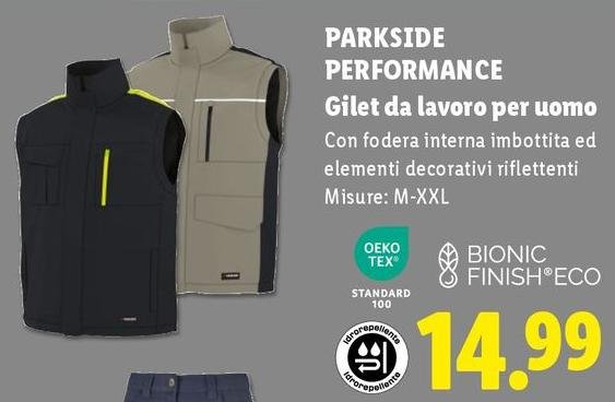 Parkside -  Performance Gilet Da Lavoro Per Uomo