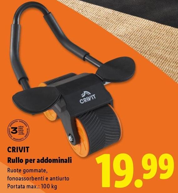 Crivit - Rullo Per Addominali