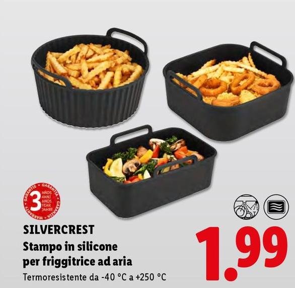 Silvercrest - Stampo In Silicone Per Friggitrice Ad Aria