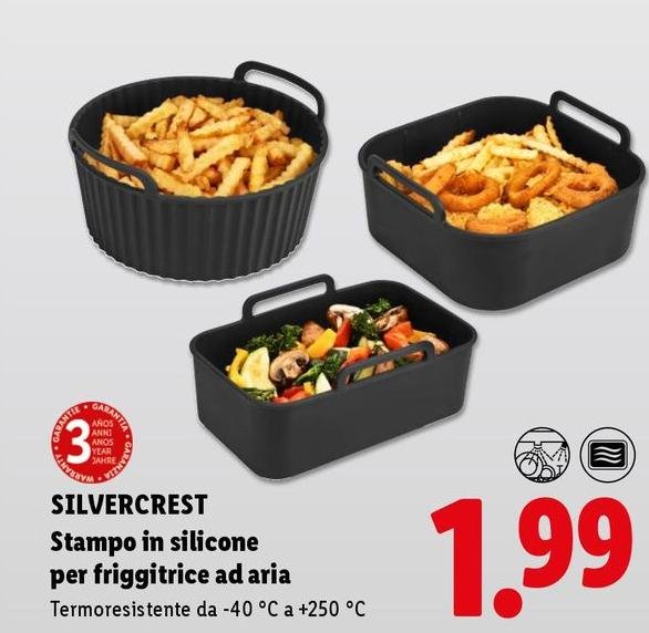 Silvercrest - Stampo In Silicone Per Friggitrice Ad Aria