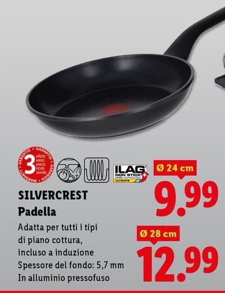 Silvercrest - Padella