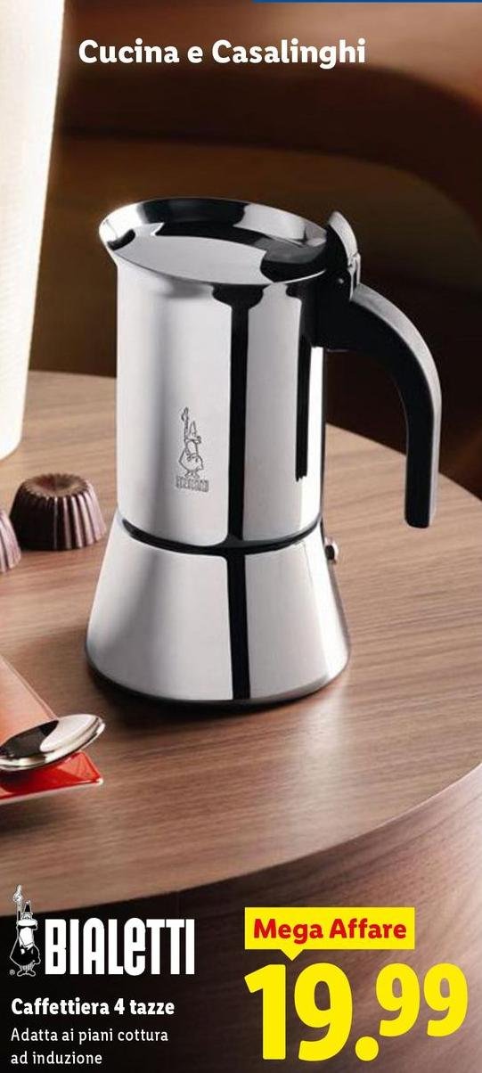Bialetti - Caffettiera 4 Tazze