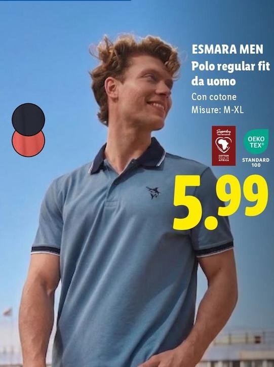 Esmara - Man Polo Regular Fit Da Uomo