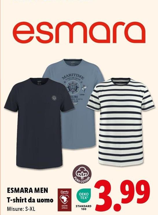 Esmara - Man T-Shirt Da Uomo