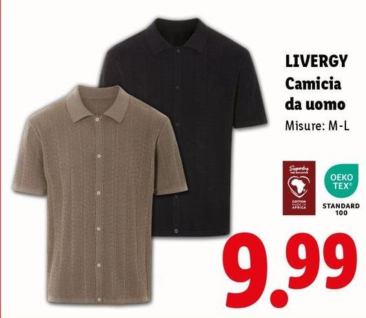 Livergy - Camicia Da Uomo