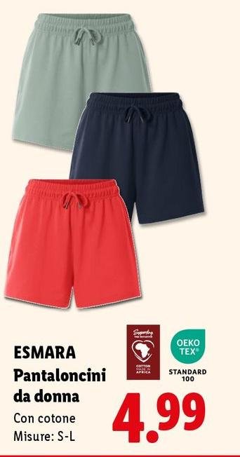 Esmara -  Pantaloncini Da Donna