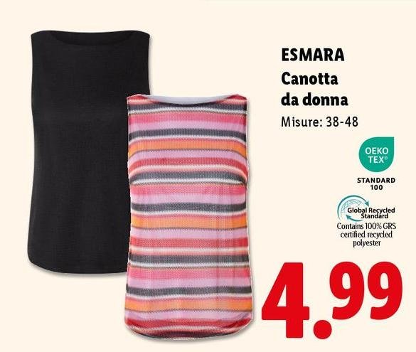 Esmara - Canotta Da Donna