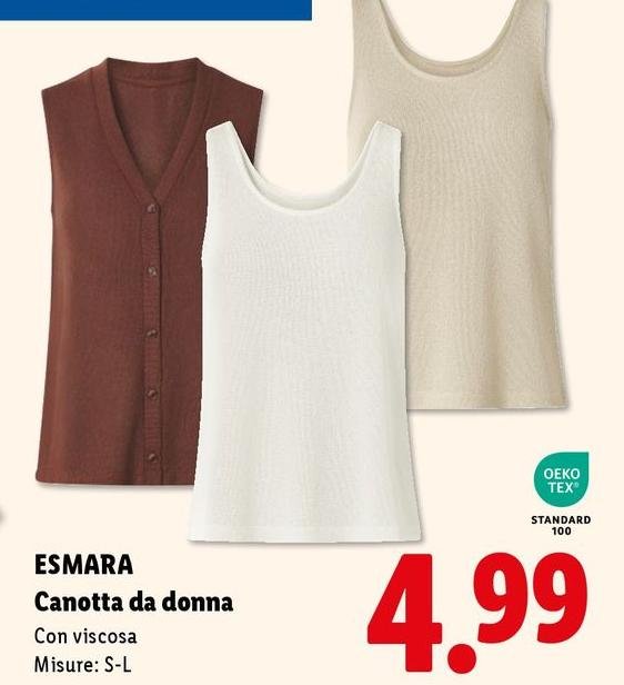 Esmara - Canotta Da Donna