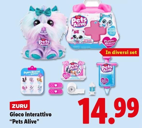 Zuru - Gioco Interattivo "Pets Alive"