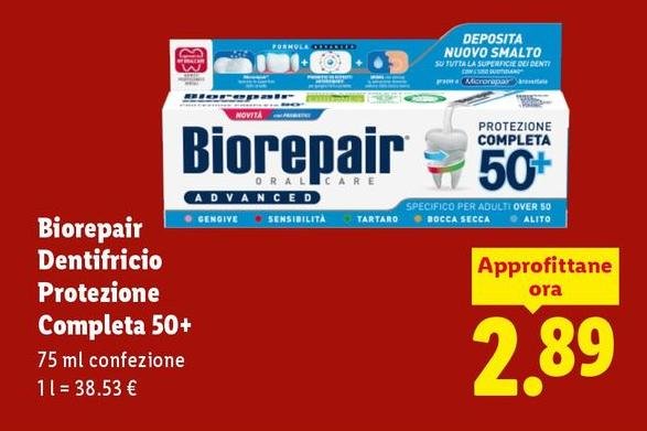 Biorepair - Dentifricio Protezione Completa 50+