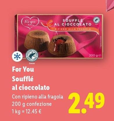 For You - Souffle Al Cioccolato