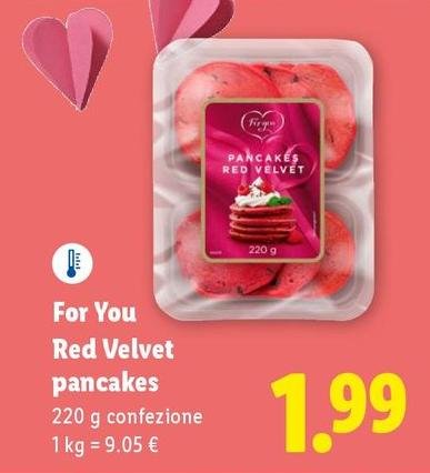 For You - Red Velvet Pancakes