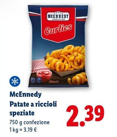 Mcennedy - Patate A Riccioli Speziate