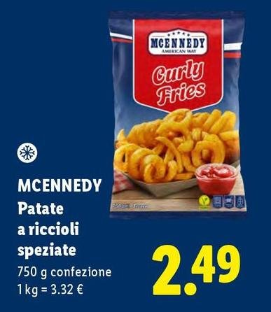 Mcennedy - Patate A Riccioli Speziate