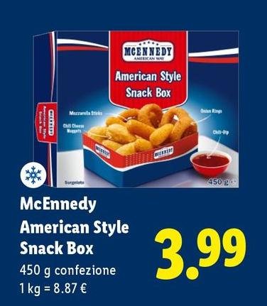 Mcennedy - American Style Snack Box