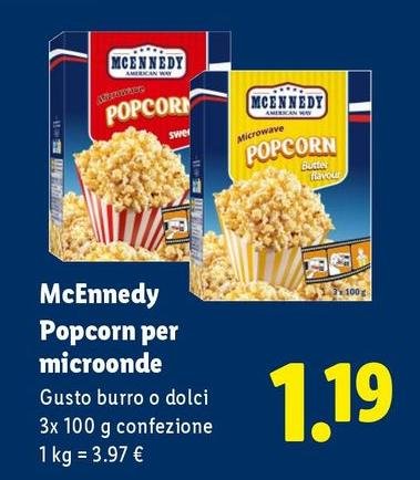 Mcennedy - Popcorn Per Microonde