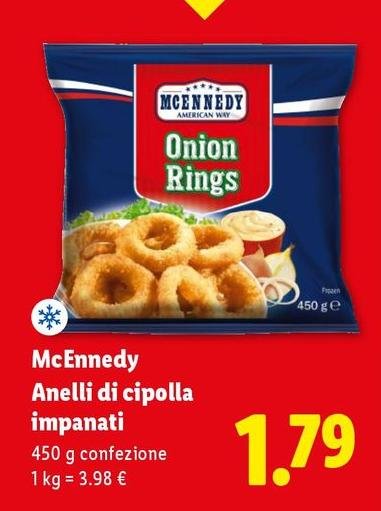 Mcennedy - Anelli Di Cipolla Impanati
