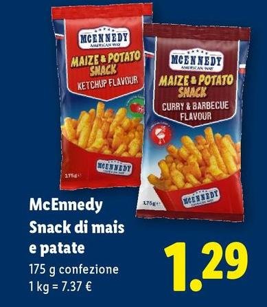 Mcennedy - Snack Di Mais E Patate