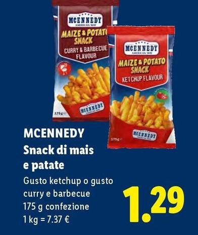 Mcennedy - Snack Di Mais E Patate