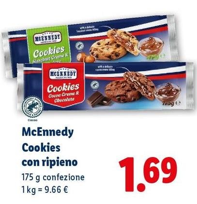 Mcennedy - Cookies Con Ripieno