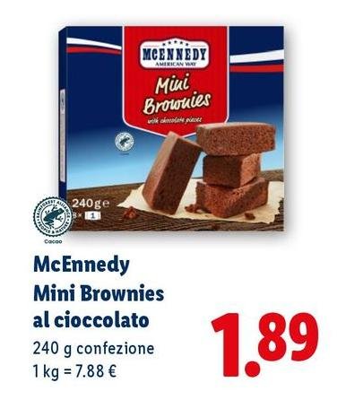 Mcennedy - Mini Brownies Al Cioccolato