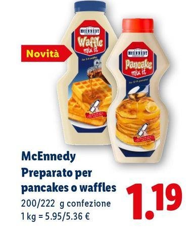 Mcennedy - Preparato Per Pancakes O Waffles