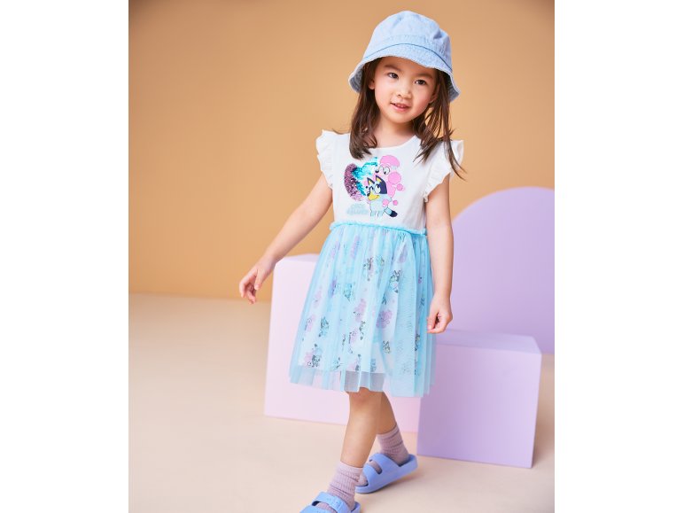 Vestito da bambina "Peppa Piga, Bluey"