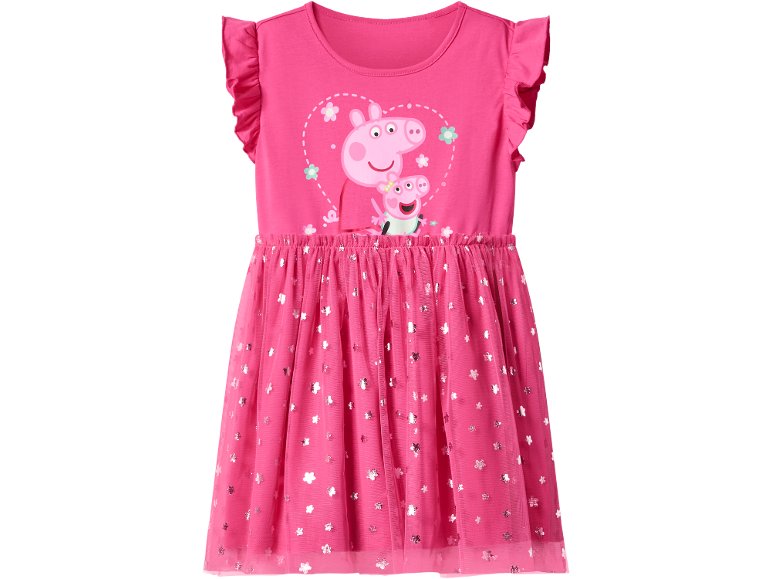 Vestito da bambina "Peppa Piga, Bluey"