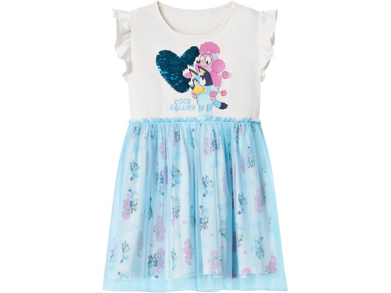 Vestito da bambina "Peppa Piga, Bluey"