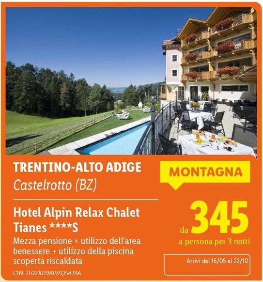Hotel Alpin Relax Chalet Tianes