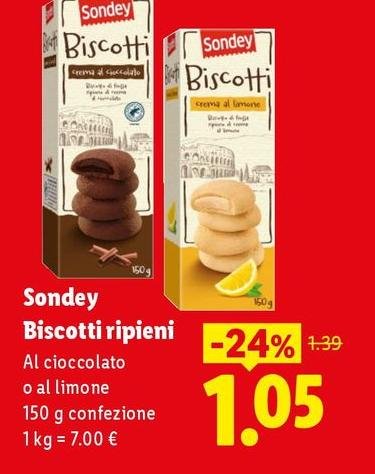 Sondey - Biscotti Ripieni