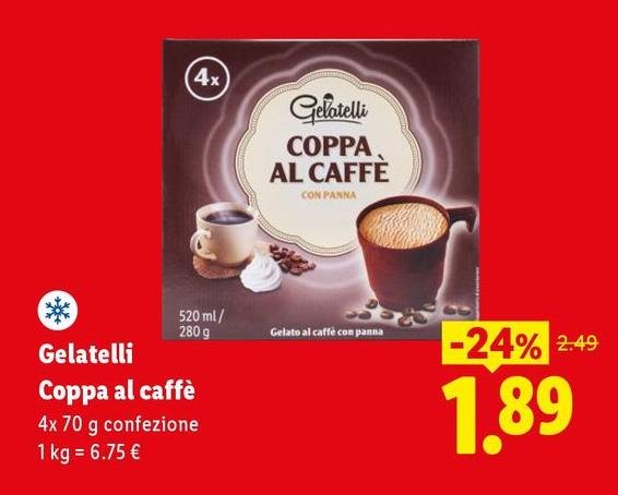 Gelatelli - Coppa Al Caffè