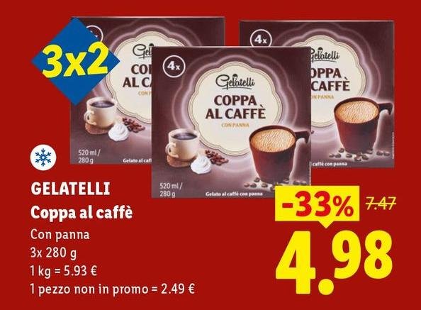 Gelatelli - Coppa Al Caffe