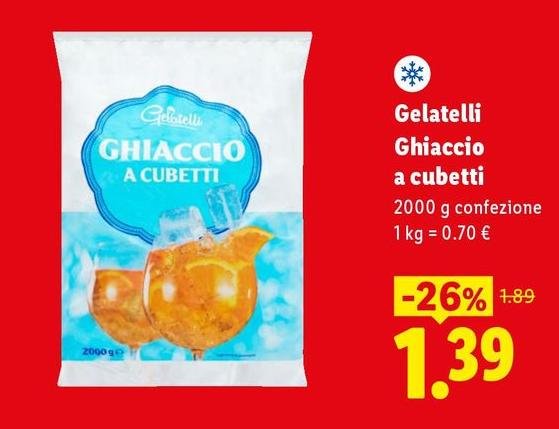 Gelatelli - Ghiaccio A Cubetti