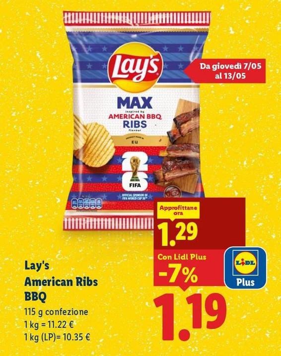Lay's - American Ribs Bbq