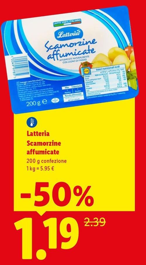 Latteria -  Scamorzine Affumicate