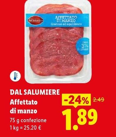 Dal Salumiere - Affettato Di Manzo