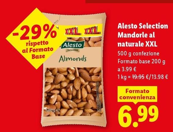 Alesto Selection - Mandorle Al Naturale Xxl