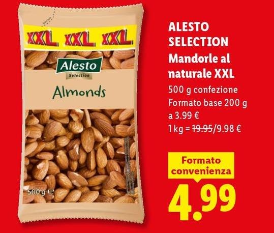Alesto Selection - Mandorle Al Naturale Xxl