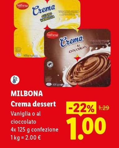 Milbona - Crema Dessert