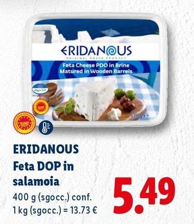 Eridanous - Feta DOP In Salamoia