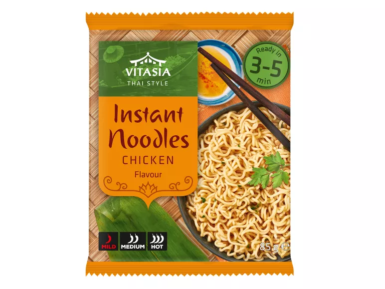 Noodles istantanei in stile thailandese