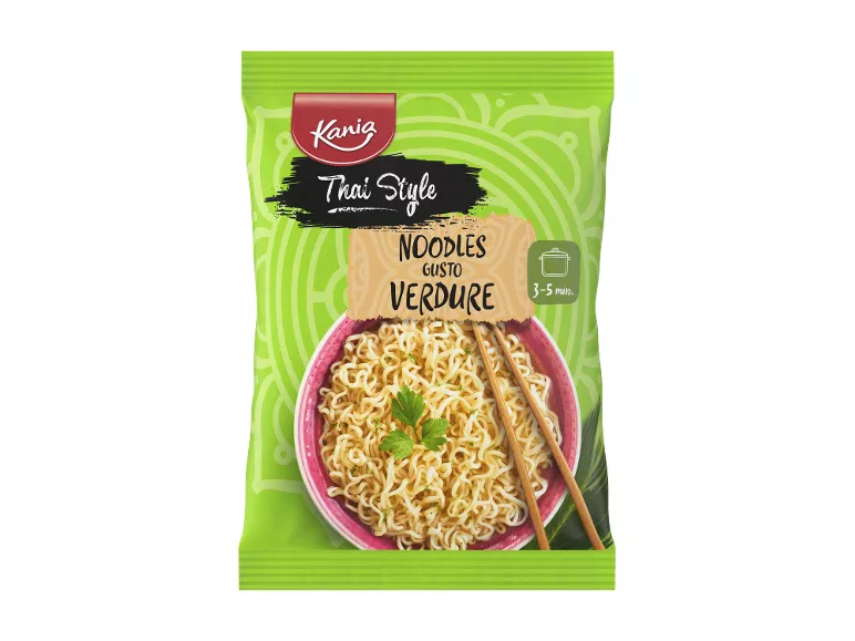 Noodles istantanei in stile thailandese