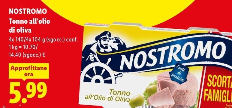 Nostromo - Tonno All'Olio Di Oliva