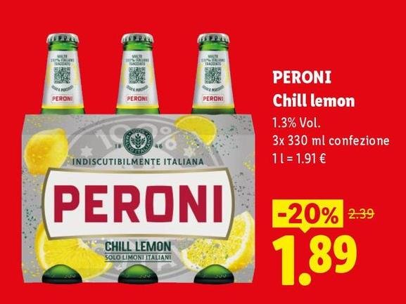 Peroni - Chill Lemon