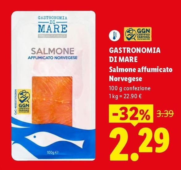 Gastronomia Di Mare - Salmone Affumicato Norvegese