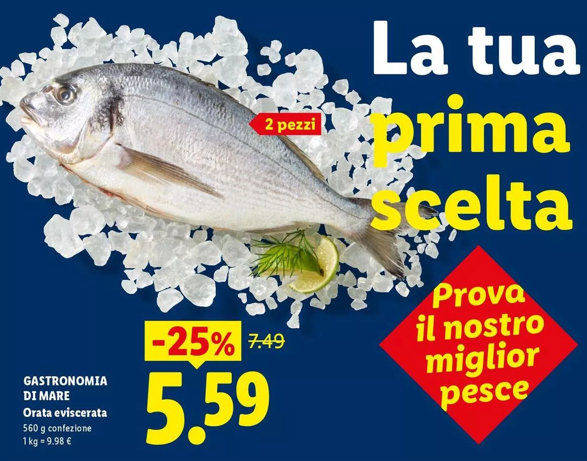 Gastronomia Di Mare - Orata Eviscerata