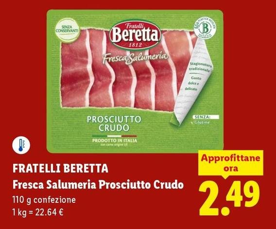 Fratelli Beretta - Fresca Salumeria Prosciutto Crudo