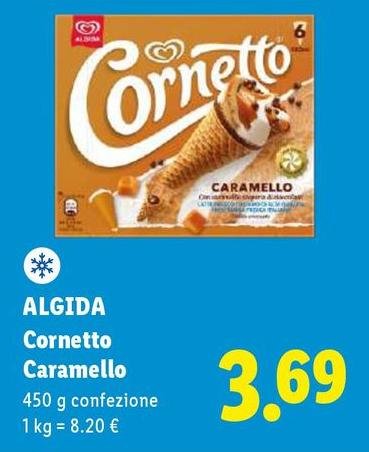Algida - Cornetto Caramello