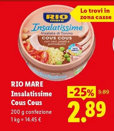 Rio Mare - Insalatissime Cous Cous